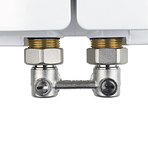 Узел нижнего подключения угловой STOUT - 3/4' (для двухтрубной системы)