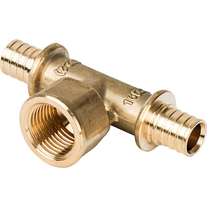 Тройник комбинированный с внутренней резьбой Rommer - 16 x 1/2' (для труб из сшитого полиэтилена)