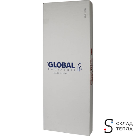 Радиатор биметаллический GLOBAL STYLE EXTRA 350 - 16 секций. Вид 12.