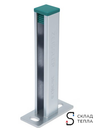 Консоль стеновая Zeissler - 30х30х2х200мм. Вид 1.