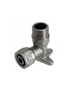 Водорозетка TIM - 16 x 1/2" НР (винтовая, для металлопластиковых труб) 1шт Водорозетка TIM - 16 x 1/2' НР (винтовая, для металлопластиковых труб) 1шт
