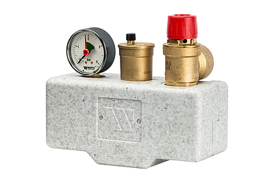 Группа безопасности котла WATTS KSG 30/25M-ISO - 1' (в изоляции, до 200 кВт, 3 бар)