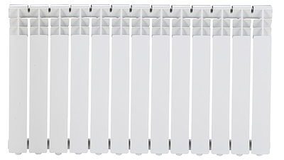 Радиатор алюминиевый ROMMER Optima 500 - 13 секций