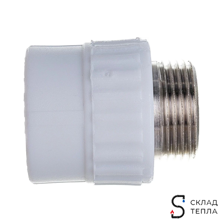 Переход на наружную резьбу VALFEX - 25 x 1/2" (комплект 5шт). Вид 7.