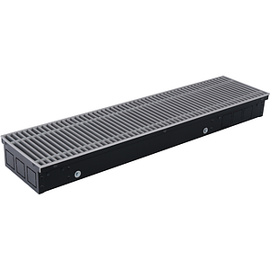 Конвектор внутрипольный SCN 80.190.800 (Решётка роликовая, анодированный алюминий)