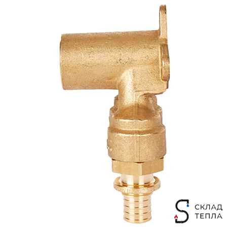 Водорозетка проходная STOUT - 16 x 1/2" (для труб из сшитого полиэтилена). Вид 7.