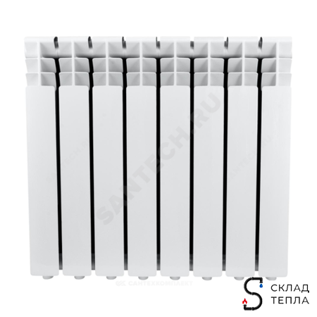 Радиатор алюминиевый Ogint Delta Plus 500 7 секций. Вид 12.