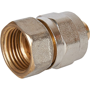 Переход на внутреннюю резьбу STOUT - 16 x 1/2' (винтовой, для металлопластиковых труб, 2шт)