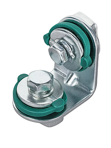 Соединитель профиля угловой 90° Zeissler (2 монтажные гайки) 2шт