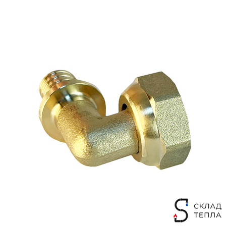 Переход на накидную гайку угловой VALFEX - 20х3/4" (для труб из сшитого полиэтилена). Вид 7.