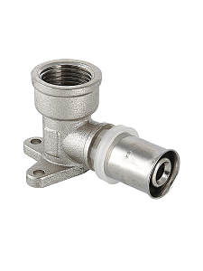 Пресс-водорозетка TIM - 16 x 1/2' (для металлопластиковых труб) 2шт