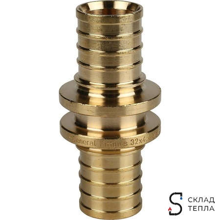 Муфта STOUT - 32  (для труб из сшитого полиэтилена). Вид 6.