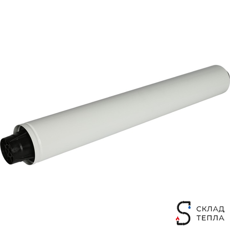 Комплект прохода через стену для коаксиального дымохода STOUT D60/100 мм (для котлов Protherm Ягуар). Вид 3.