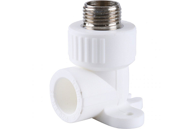 Водорозетка VALFEX - 25 x 3/4" НР (для полипропиленовых труб под пайку, цвет белый) Водорозетка VALFEX - 25 x 3/4' НР (для полипропиленовых труб под пайку, цвет белый)
