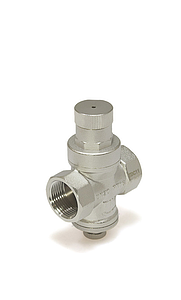 Редуктор давления поршневой под манометр 3/4' TIM BL2803A