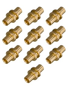 Муфта TIM - 16  (для труб из сшитого полиэтилена, 10 шт.)