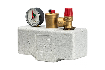 Группа безопасности котла WATTS KSG/PF30/ISO -1' (в изоляции, до 50 кВт , 3 бар)