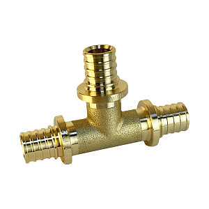 Тройник аксиальный VALFEX - 20 (для труб из сшитого полиэтилена, 2шт)