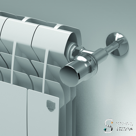Радиатор биметаллический Royal Thermo BiLiner 500 Bianco Traffico (Белый) - 14 секций. Вид 6.