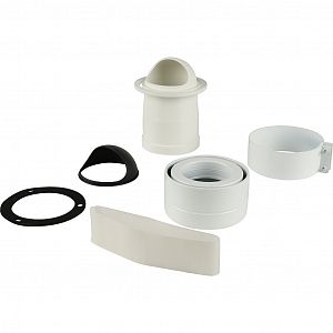 Переходной комплект для забора воздуха DN 80 (ECO, LUNA, NUVOLA, SLIM) Переходной комплект для забора воздуха DN 80 (ECO, LUNA, NUVOLA, SLIM)