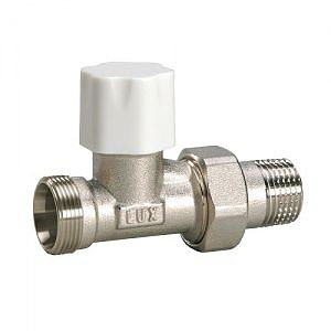 Клапан ручной регулировки прямой LUXOR DD 31 - 1/2' (резьба метрическая, для металлопласт. труб)