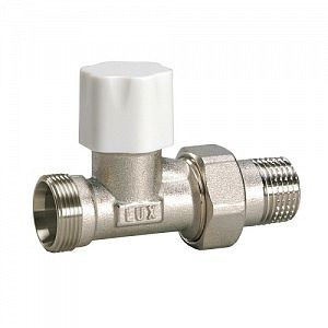 Клапан ручной регулировки прямой LUXOR DD 31 - 1/2' (резьба метрическая, для металлопласт. труб)