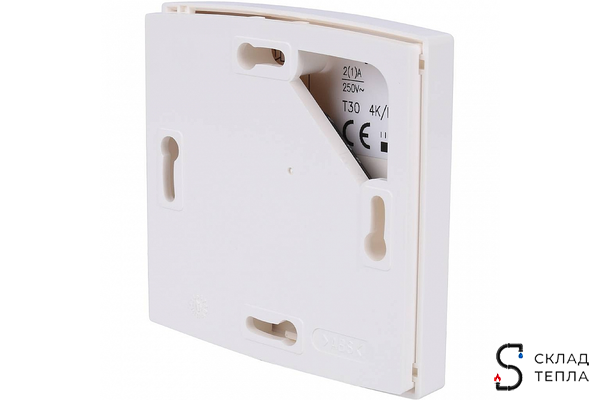 Комнатный проводной термостат Uponor Base T-23 230В. Вид 3.