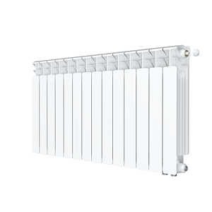 Радиатор биметаллический Rifar Base Ventil 500 - 14 секций (подключение нижнее справа)