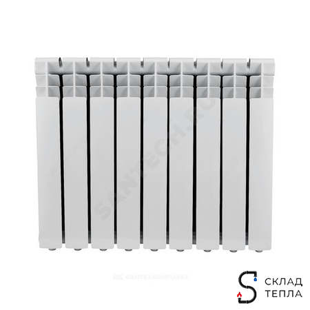 Радиатор алюминиевый Ogint Delta Plus 500 7 секций. Вид 14.