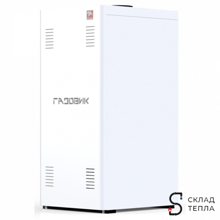 Котел газовый напольный Лемакс Газовик - 6 кВт (стальной, одноконтурный). Вид 3.