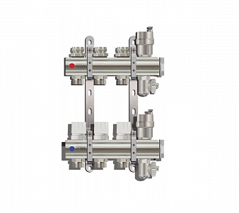 Коллекторные группы без расходомера, 3 выхода