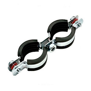 STOUT Сдвоенный хомут для труб 3/4' (25-29)