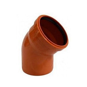 Отвод 30° для наружней канализации Агригазполимер - 110