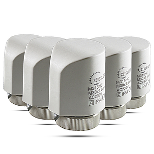 Сервопривод для теплого пола Zeissler M30x1.5 нормально закрытый 230v/ 2м M315NC (5шт)