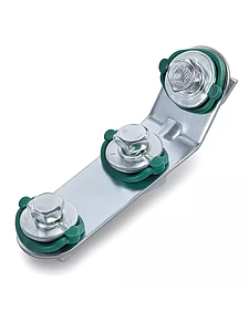 Соединитель профиля угловой 135° Zeissler (3 монтажные гайки)