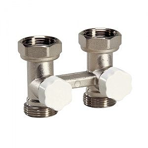 Блок для двухтрубной системы прямой LUXOR M 176 - 3/4'EK (PN10, Tmax 120°С)