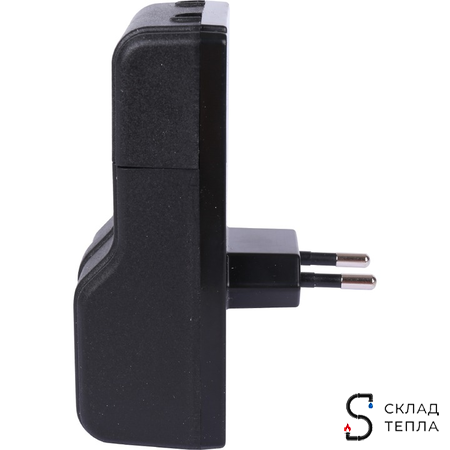 STOUT Беспроводной комнатный двухпозиционный регулятор ST-294v2, черный. Вид 7.