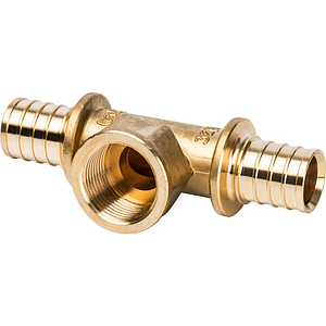 Тройник комбинированный с внутренней резьбой Rommer - 32 x 1' (для труб из сшитого полиэтилена)