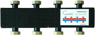 Стальной распределительный коллектор Zeissler в теплоизоляции DN 25 (3)
