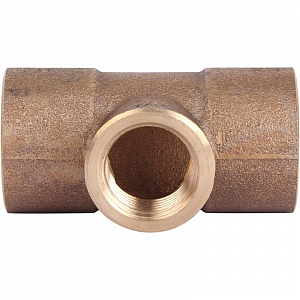 Тройник комбинированный с внутренней резьбой Sanha 4130g - 28 x 1/2'