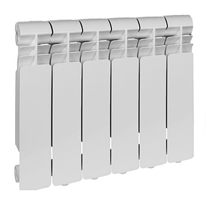 Радиатор биметаллический GLOBAL STYLE PLUS 350 - 6 секций