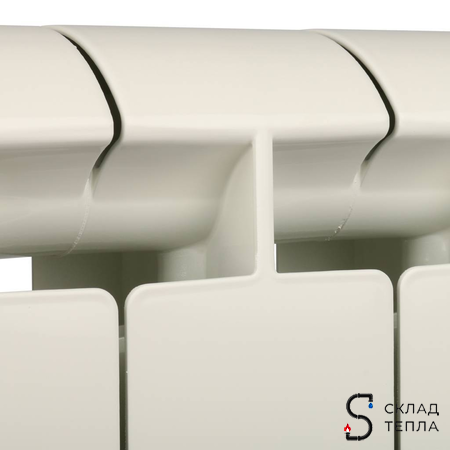 Радиатор биметаллический GLOBAL STYLE EXTRA 350 - 5 секции. Вид 6.