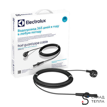 Кабель нагревательный саморегулирующийся Electrolux Frost Guard Pipe Cable - 6 м.. Вид 1.