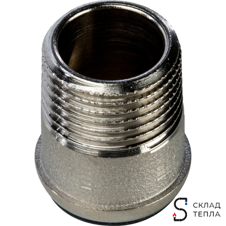 Клапан термостатический угловой STOUT - 1/2" (PN10, Tmax - 120°С). Вид 9.