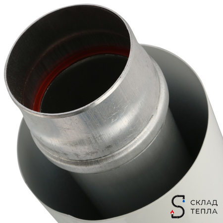 Комплект прохода через стену для коаксиального дымохода STOUT D60/100 мм (универсальный). Вид 5.