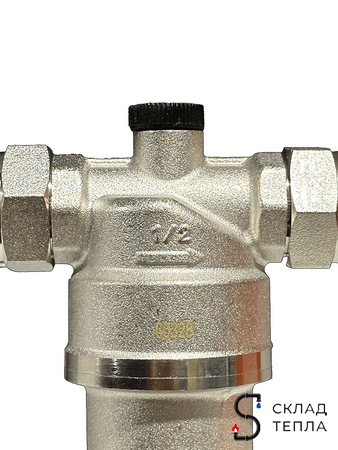 Фильтр промывной с манометром Zeissler - 1/2". Вид 6.