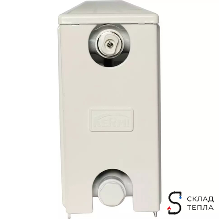 Радиатор стальной KERMI FTV 22 - высота 200 мм, длина 900 мм с нижним подключением. Вид 5.