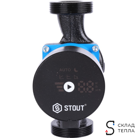 Насос циркуляционный Stout mini pro 32-40. Вид 2.