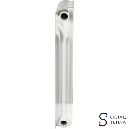 Радиатор алюминиевый ROMMER Profi 500 - 4 секции. Вид 4.