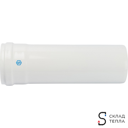 STOUT Элемент дымохода DN80 труба 250 мм п/м. Вид 2.